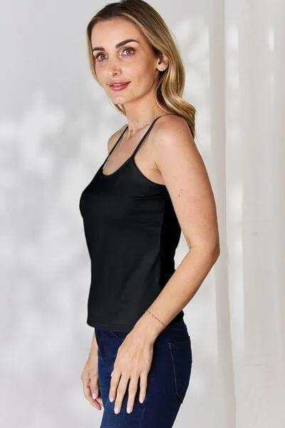Basic Bae Full Size Round Neck Slim Cami - Trendsi - Flyclothing LLC