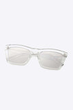 Cellulose Propionate Frame Rectangle Sunglasses - Trendsi - Flyclothing LLC
