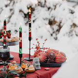 Set of Three Boxed Tall Hand-Painted Candles - Ukhisimui Design - Nobunto - Nobunto - Flyclothing LLC