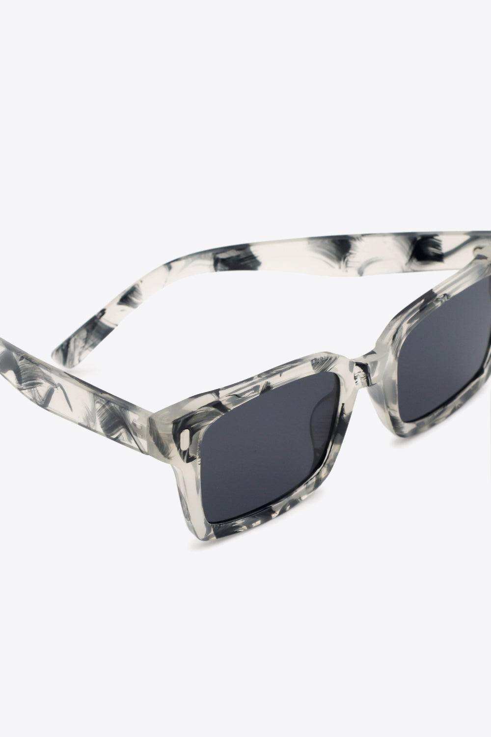 UV400 Polycarbonate Square Sunglasses - Trendsi - Flyclothing LLC