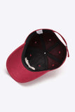 CREATE NEW LIFE Adjustable Cotton Baseball Cap - Trendsi - Flyclothing LLC