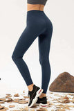 High Waist Skinny Active Pants - Trendsi - Flyclothing LLC