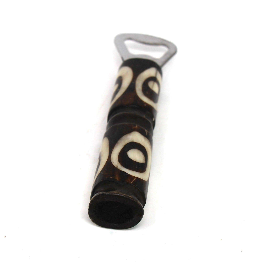 African Batik Bone Bottle Opener, Mixed Designs - Jedando - Flyclothing LLC