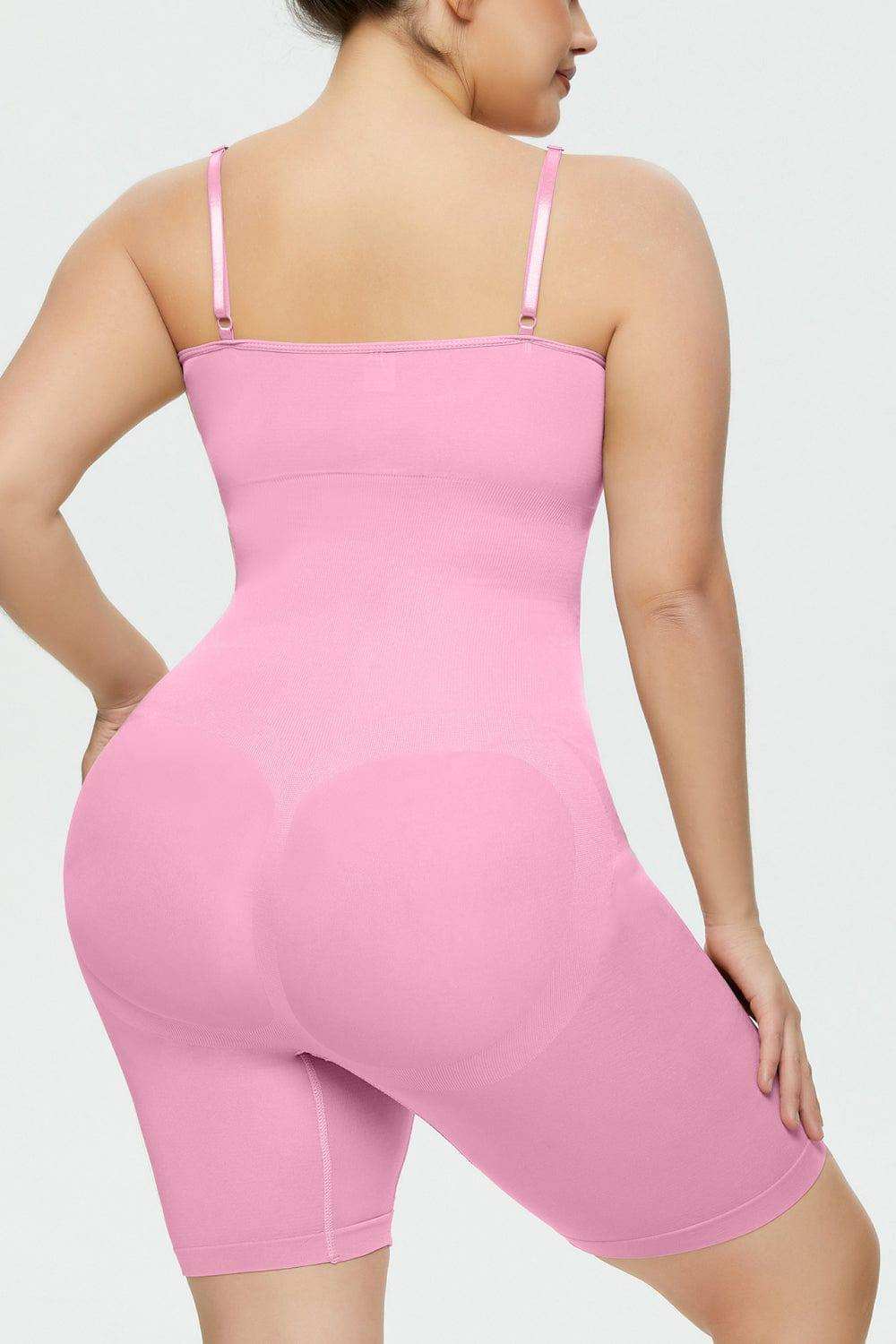 Full Size Spaghetti Strap Shaping Romper - Trendsi - Flyclothing LLC