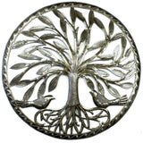 Tree of Life with Two Birds Metal Wall Art - Croix des Bouquets - Croix des Bouquets - Flyclothing LLC