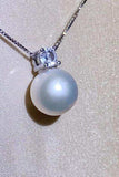 Freshwater Pearl 925 Sterling Silver Necklace - Trendsi - Flyclothing LLC
