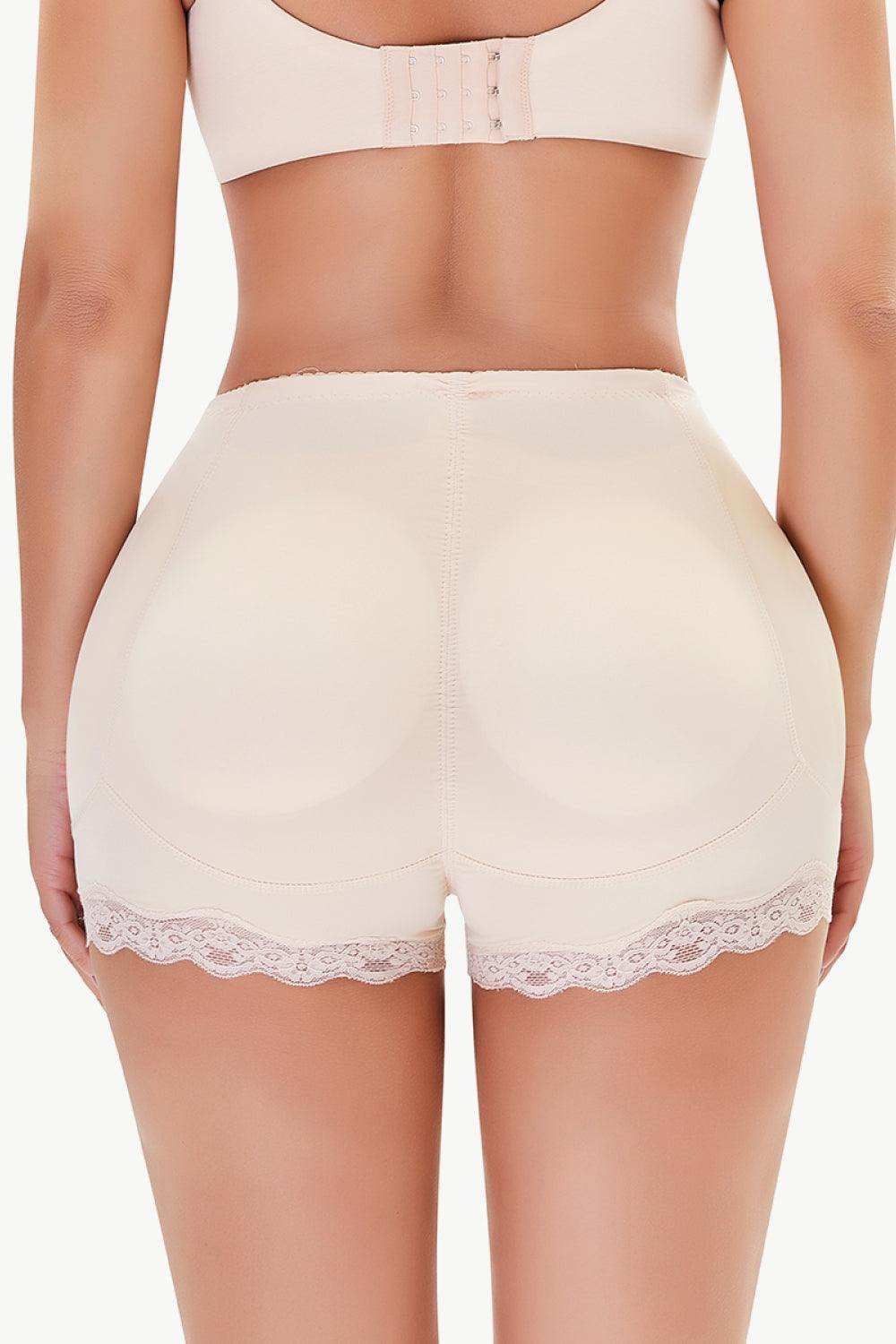 Full Size Lace Trim Shaping Shorts - Trendsi - Flyclothing LLC