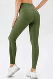 High Waist Skinny Active Pants - Trendsi - Flyclothing LLC