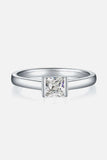 Moissanite 925 Sterling Silver Solitaire Ring - Trendsi - Flyclothing LLC
