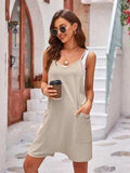 Spaghetti Strap Romper with Pockets - Trendsi - Flyclothing LLC