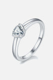 Moissanite 925 Sterling Silver Solitaire Ring - Trendsi - Flyclothing LLC