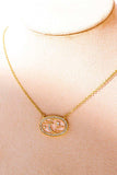 Stars in the Plate Pendant Copper Necklace - Trendsi - Flyclothing LLC