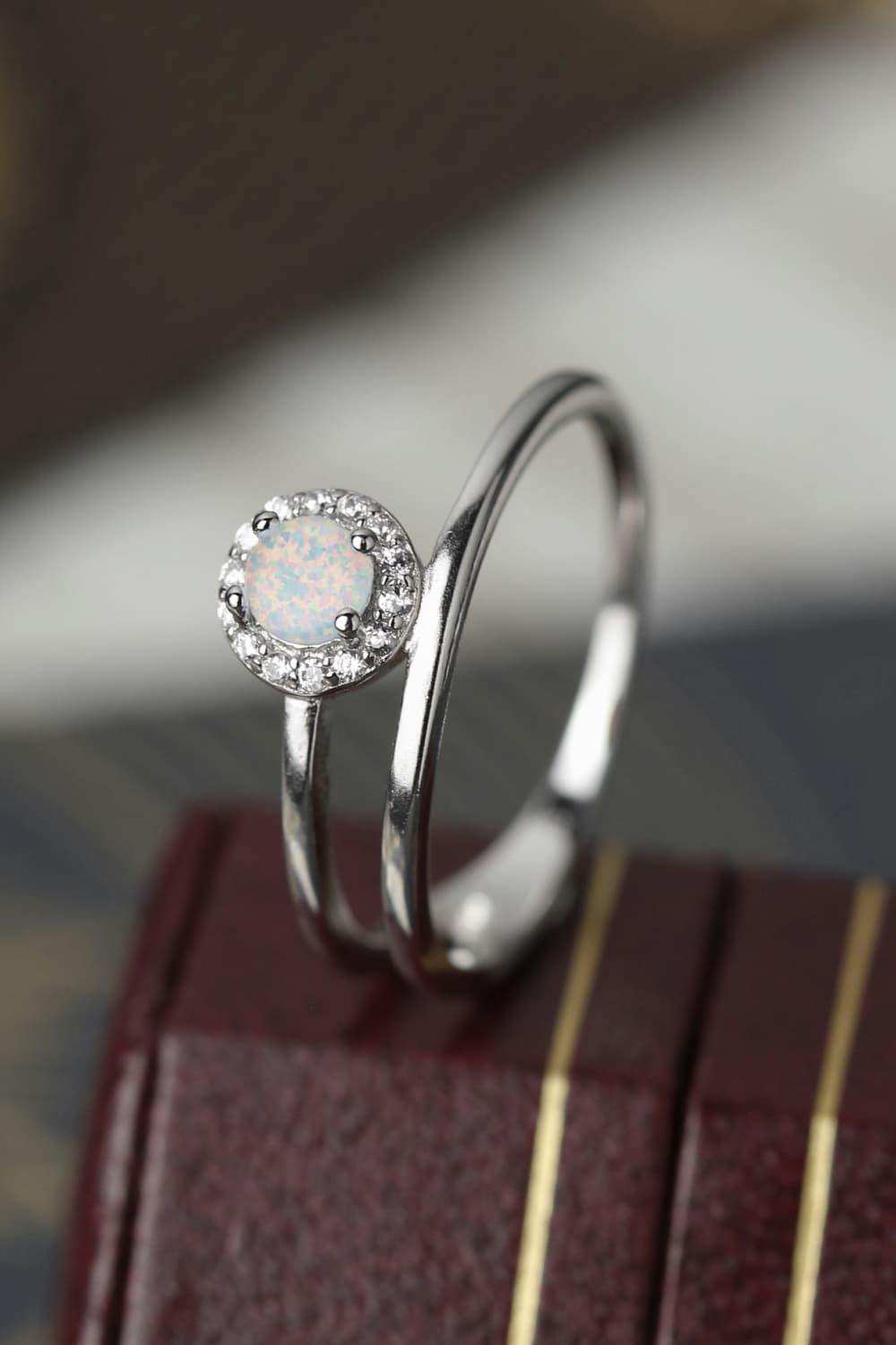 Opal Bypass Ring - Trendsi - Flyclothing LLC
