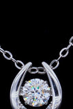 Moissanite Zircon Pendant Necklace - Trendsi - Flyclothing LLC