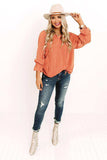 Swiss Dot Tie Neck Flounce Sleeve Blouse - Trendsi - Flyclothing LLC
