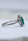 Paraiba Tourmaline Pear Shape Ring - Trendsi - Flyclothing LLC