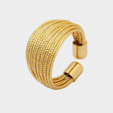 Titanium Steel Open Ring - Trendsi - Flyclothing LLC