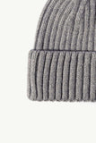 Rib-Knit Cuff Beanie - Trendsi - Flyclothing LLC