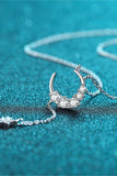 Star & Moon Moissanite Necklace - Trendsi - Flyclothing LLC