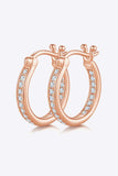 Moissanite 925 Sterling Silver Earrings - Trendsi - Flyclothing LLC