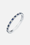 Moissanite Lab-Grown Sapphire Rings - Trendsi - Flyclothing LLC