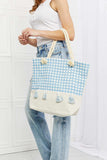 Justin Taylor Picnic Date Tassle Tote Bag - Trendsi - Flyclothing LLC