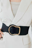 Zinc Alloy PU Leather Belt - Trendsi - Flyclothing LLC