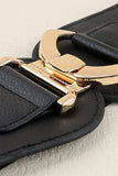 Alloy Buckle Elastic Belt - Trendsi - Flyclothing LLC
