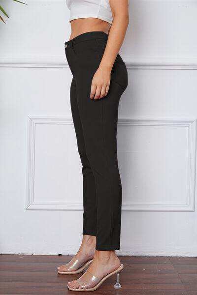 StretchyStitch Pants by Basic Bae - Trendsi - Flyclothing LLC