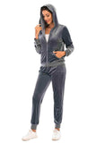 Zip-Up Hooded Jacket and Pants Set - Trendsi - Flyclothing LLC