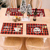 Assorted 2-Piece Plaid Placemats - Trendsi - Flyclothing LLC