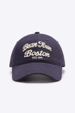 Embroidered Graphic Adjustable Baseball Cap - Trendsi - Flyclothing LLC