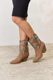 Forever Link Rhinestone Detail Cowboy Boots - Trendsi - Flyclothing LLC