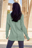 Basic Bae Full Size Ribbed Round Neck Long Sleeve Knit Top - Trendsi - Flyclothing LLC