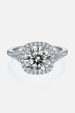 3 Carat Moissanite Halo Ring - Trendsi - Flyclothing LLC