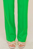 LOVE TREE High Waist Straight Pants - Trendsi - Flyclothing LLC