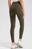 High Waist Skinny Active Pants - Trendsi - Flyclothing LLC