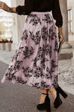 Embroidered High Waist Maxi Skirt - Trendsi - Flyclothing LLC