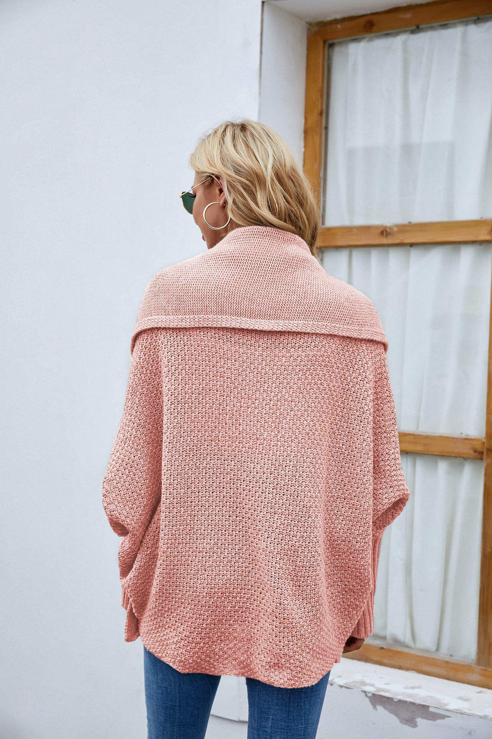 Open Front Long Sleeve Cardigan - Trendsi - Flyclothing LLC