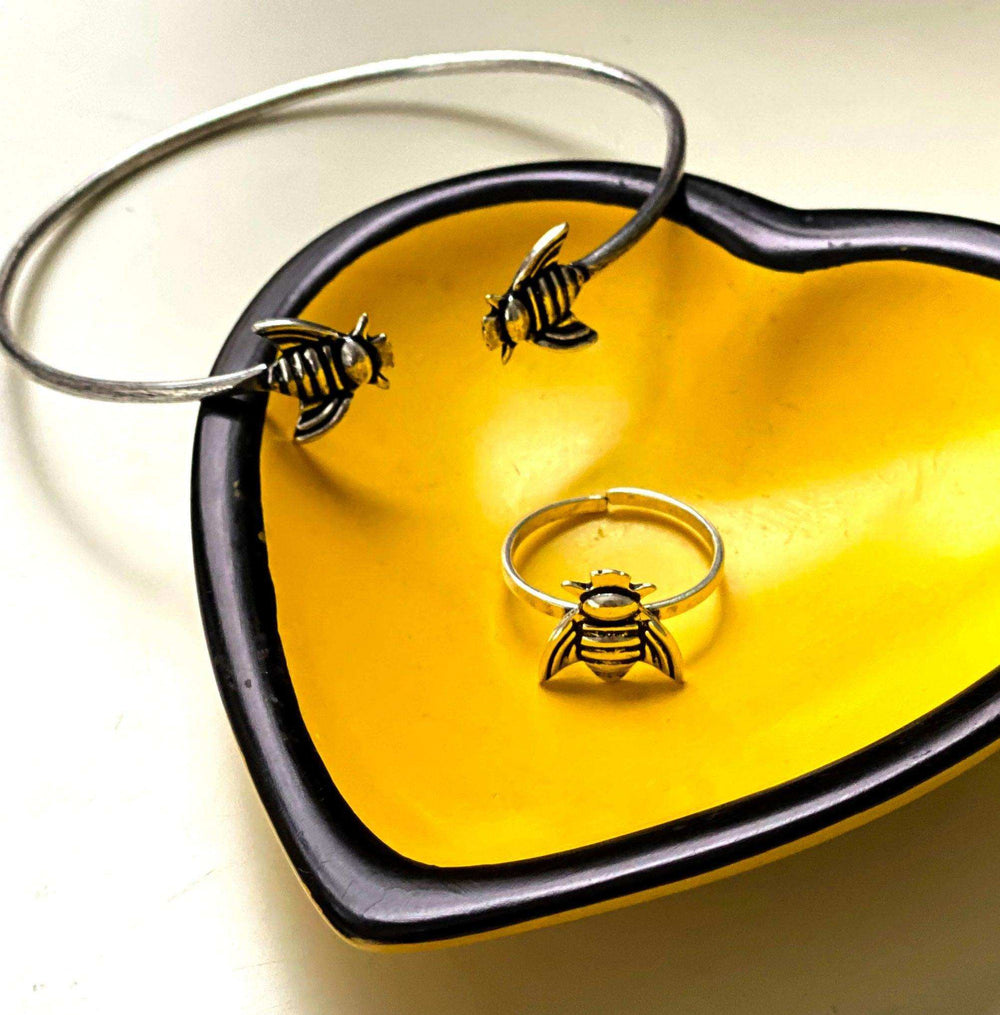 Honeybee Cuff Bracelet - Asha Handicrafts - Flyclothing LLC