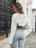 Ribbed Exposed Seam Long Sleeve Cardigan - Trendsi - Flyclothing LLC