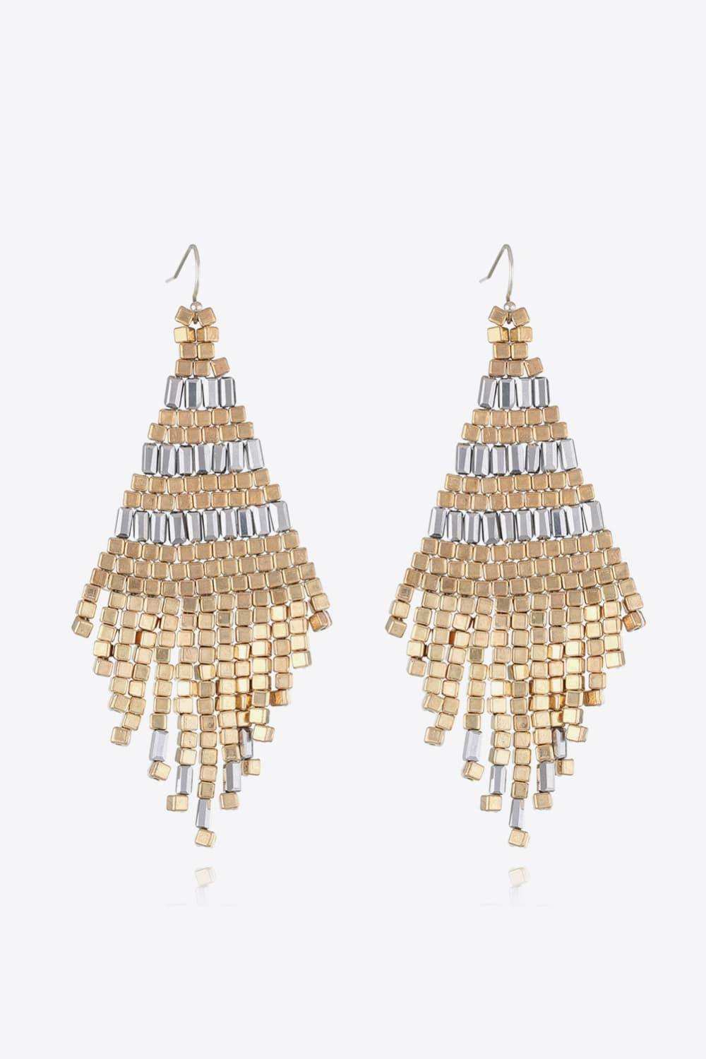 Beaded Dangle Earrings - Trendsi - Flyclothing LLC