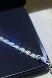 10 Carat Moissanite Platinum-Plated Bracelet - Trendsi - Flyclothing LLC