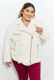 Davi & Dani Come a Little Closer Full Size Faux Fur Jacket - Trendsi - Flyclothing LLC
