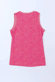 Printed Round Neck Tank - Trendsi - Flyclothing LLC
