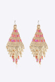 Beaded Dangle Earrings - Trendsi - Flyclothing LLC
