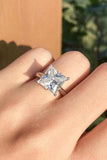 5 Carat Moissanite Solitaire Ring - Trendsi - Flyclothing LLC