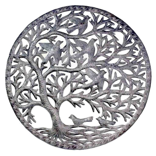 Stormy Tree of Life Wall Art - Croix des Bouquets - Croix des Bouquets - Flyclothing LLC