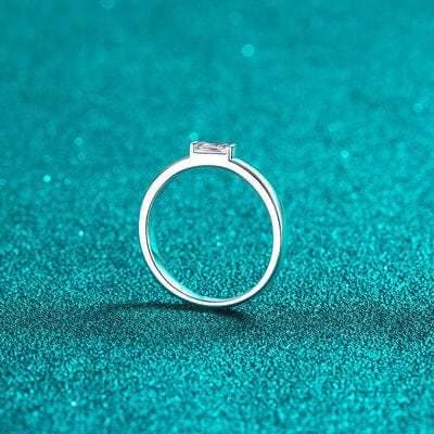 Moissanite 925 Sterling Silver Ring - Trendsi - Flyclothing LLC