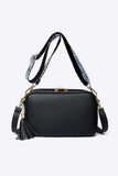 PU Leather Tassel Crossbody Bag - Trendsi - Flyclothing LLC